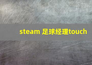 steam 足球经理touch